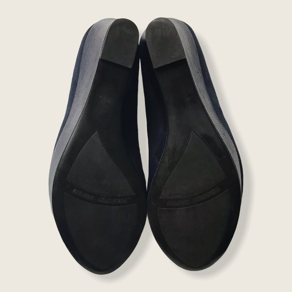 Franco Sarto Navy Blue Wedge - Picture 7 of 7